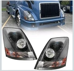 Headlights Fit For 2004-2018 Volvo Vnl Vnm 2004-2015 Vn, Halogen Headlamp. Fixed Price $194.39.