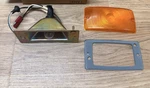 Nos Ford F100 Pick Up Truck Parking Lamp Light Assembly Front W/ Amber Lens. Fixed Price $99.00.