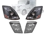 Head Lamp With Fog Light For 2004 - 2017 Volvo Vnm Vnl Set Passenger Driver. Fixed Price $348.33.
