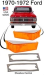 1970 1971 1972 Ford Pickup Truck Parking Light Turn Signal Lens Kit Us Made. Fixed Price $60.88.
