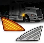 Front Fender Side Marker Turn Signal Led Light 08-21 For Kenworth T660 T170 T270. Fixed Price $26.99.