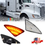 Led Front Cab Amber Side Marker Turn Signal Lights For Kenworth T660 T170 T270. Fixed Price $29.99.