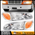 1PAIR Headlights For Peterbilt 330 325 335 337 340 348 382 384 386 387 Headlamps. Fixed Price $219.99.