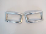 61-67 Ford Econoline Turn Signal Marker Light Trim Set Pair. E100 Van Truck. Fixed Price $169.00.