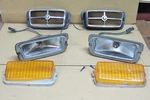 1972 1973 1974 1975 & Other Mercury Comet Gt Grille Sport Signal Lamps Pr Oem. Fixed Price $107.59.