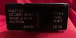 Used Freightliner Fifth Wheel Slide Switch 3270-2. Fixed Price $20.00.