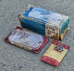 1961 1962 1963 1964 Ford Galaxie Mercury Parking Light Lenses C1AF-13208-B. Fixed Price $50.00.