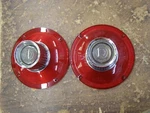 Nos 1964 Ford Galaxie 500 Tail Light Lenses Lamp Glo-brite. Fixed Price $109.00.