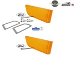 1971-1972 Ford Mustang Amber Park Light Lens Kit Original Tooling Usa Made. Fixed Price $59.99.