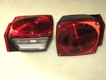 Two Square Trailer Stop, Turn & Tail Lamps, Lights (lt Rt); Blazer 83QB + 93QB. Fixed Price $24.93.