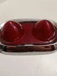 Original 1942 To 1950 Oem Buick R-40 Bullet Tail Light Lens Bezel Assembly. Fixed Price $49.00.