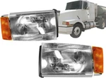 1996 1997 Volvo Wc Wia/wiaes Truck Driver Headlight Pair W/ Corner. Fixed Price $459.00.