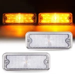 Clear Lens Led For Chevy Gmc Truck 1973-1980 Parking Light Lamp Stainless Trim. Fixed Price $85.00.