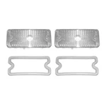 1967 1968 Chevy Truck Clear Park Light Lenses Gaskets Set 4 Pieces W/ Screws*. Fixed Price $19.50.