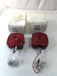 (2) Nos Peterbilt 16-05981 Turn Signal Lamps Kits Trucklite Brand Red. Fixed Price $173.99.