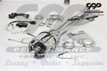 1948-52 Ford Truck Cpp Deluxe Chrome Tilt Steering Floor Shift Kit. Fixed Price $569.05.