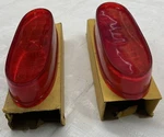 1959 Pontiac Blinker Pair Tail Lights Parking Lamp Turn Signals Trim. Fixed Price $35.33.