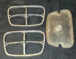 Pair Gm 69-73 Firebird Front Park Lamp Trim Bezels 5960557 & 1 Lens Set 5960552. Fixed Price $59.99.