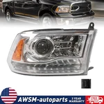 Right Side Headlamp For 13-18 Dodge Ram 1500 2500 3500 Projector Headlight. Fixed Price $107.79.