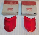 1961 Mercury Commuter Colony Park Wagon Nos Lh+rh Rear Tail Light Lamp Lenses. Fixed Price $179.00.