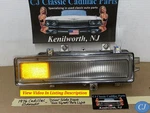 Oem 76 Cadillac Eldorado Left Front Fender Turn Signal Park Cornering Light Lens. Fixed Price $174.99.