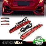 For Honda Civic 2017-21 Sequential Bumper Reflector Led Brake Light Fog Lamp 2X. Fixed Price $19.99.