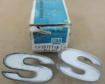 Gm 3917718 Nos 67 Camaro Front Fender "ss" Emblems, Pair. Fixed Price $44.99.