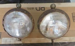 1930S 40S Nors Arrow 775H Jeweled Marker Lamp 7" Headlight (2) Rat Rod. Fixed Price $75.00.