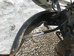 Ford L8513 Left/driver Bumper Bracket - Used. Fixed Price $159.99.