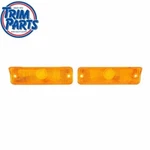 Trim Parts A3045 - 1965 Chevy Ii Front Amber Parking Light Lens Pair Usa Made. Fixed Price $47.99.