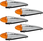 5PCS 17 Led Amber Torpedo Cab Marker Roof Running Top Lights Assembly Bright. Fixed Price $129.99.