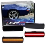 Smoke Lens Amber/red Full Led Front & Rear Side Markers For Chevy 1970-77 Camaro. Fixed Price $59.09.