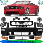 Front Bumper Paintable & Headlights Assembly Kit 2005-2009 Ford Mustang Gt. Fixed Price $596.97.