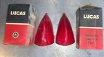 Nos Set Of Lucas L695 Tail / Stop Lenses 54571948. Mg 1100 Bmc ADO16 -S14. Fixed Price $49.99.