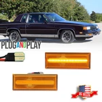2X Amber Lens Led Front Side Marker Lights For 1981-1988 Oldsmobile Cutlass 442. Fixed Price $39.99.