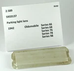 1942 Oldsmobile Series 66 68 76 78 98 Nos? Parking Light Lens 5933137. Fixed Price $14.99.