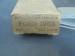 Vintage Nos Ford Parking Lamp Lens 1953 Faf 13208. Fixed Price $17.95.