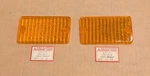 Mopar/mitsubishi Nos Park Lamp Lenses & Rt 1979-82 Dodge Colt Plymouth Champ. Fixed Price $75.00.