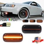 For Audi A4 B6 B8 B7 A6 S6 Dynamic Smoked Led Side Marker Blinker Signal Lights. Fixed Price $12.49.