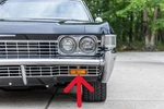 Chevrolet Impala, Bel Air, Biscayne : 1968, Left Front, Park/turn Signal Light. Fixed Price $50.00.