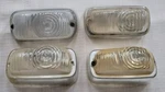1957 1958 1959 Renault Turn Signal Light Lamp Parking Lenses Lot Of 4. Fixed Price $16.00.
