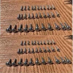 68 Chrome Interior Screw Set Gm G-body Cutlass 442 Camaro Regal Monte Carlo. Fixed Price $23.95.
