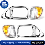 4PCS Headlight Bezels & Led Turn Signal Lights For International 9200 9400 Lh+rh. Fixed Price $100.67.