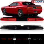Smoked Led Sequential Turn Tail Lights Assembly For 2008-2014 Dodge Challenger. Fixed Price $369.59.
