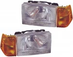 1987 1988 1989 1990 Volvo Wc Wia/wiaes Truck Driver Headlight Pair W/ Corner. Fixed Price $449.00.