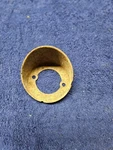 1/2 Mustang Only Park Light Housing Retainer (pre 7/64) 1964.5. Fixed Price $20.00.