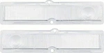 For 1962 Chevy Ii Nova; Parking Light Lens; Clear; Pair. Fixed Price $66.14.