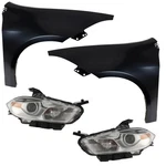 Driving Headlamp Driver & Passenger Side Left Right. Fixed Price $631.79.