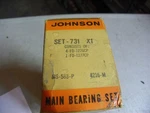 Johnson SET-731 X1 Main Bearing 1963-1965 Ford Mercury 427 V8 .001 Nors. Fixed Price $87.95.