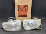 Nos 1958 Mercury Medalist Montclair Monterey Rh Lh Parking Lamp Light Set. Fixed Price $189.99.